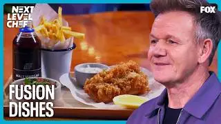The Judges Taste The Chefs’ Fusion Dishes (Ft. Alexi Lalas) | Next Level Chef