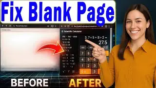 Fix Blank HTML Page After Downloading Google AI Studio App (SOLVE IT IN MINUTES)