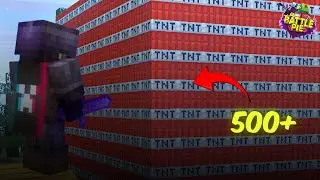 What Happens If You BLAST 500+ TNTs on Battle Pie?