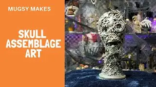 Skull Assemblage Art