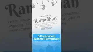 5 Kombinasi Warna untuk Bulan Ramadhan 