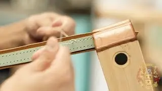 Handmade Leather Tote Bag - Part 4 - ASMR Build