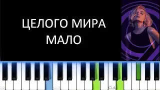 ПОЛИНА ГАГАРИНА - ЦЕЛОГО МИРА МАЛО (Фортепиано)