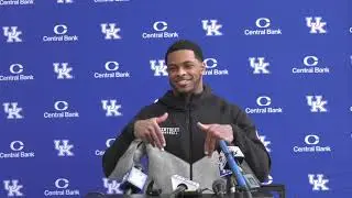 Kentucky Wildcats RB Chip Trayanum - Newcomer Q&A - 1/31/2024