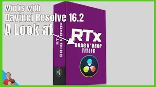 Davinci Resolve 16.2: A look at RTx Drop n' Drag Transitions