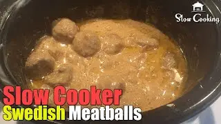 Slow Cooker Swedish Meatballs
