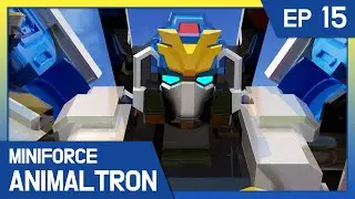 [Miniforce Animaltron] 🦁Ep.15 New Members of Space Police, Tri Cop!