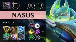 Nasus Top vs Yone: Unstoppable - KR Master Patch 14.19