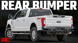 2017-2020 Ford F-250 / F-350 Super Duty Rear Bumper [by Rough Country]