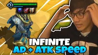 JAX has INFINITE AD and ATK SPD SCALING
