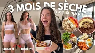 MON BILAN APRÈS 90 JOURS DE SÈCHE (avant/après, ressentis + what I eat)