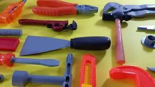 Toy toolbox kids tool set learn a word Hammer Toy Tool workbench