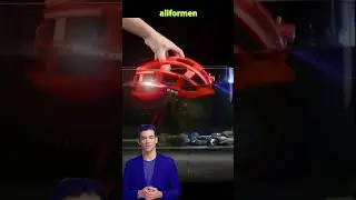 Велосипедный шлем с подсветкой 