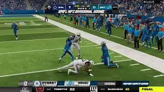 OMFL NFC DIVISIONAL. COWBOYS VS LIONS. SNYPZ ON THE CALL!!!