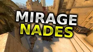 CSGO Mirage Smokes (Mirage Nades) | 2021