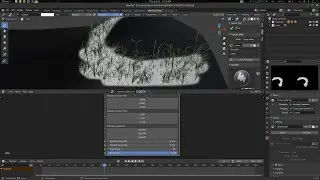 Particle Painter using Blender Geometry Node and Attribute Sample Texture Tutorial