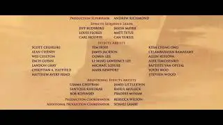 Kung Fu Panda 3 (2016) End Credits (Edited)