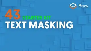 Text Masking as a Graphic Design Feature | Brizy Cloud 2022, Starter Kit 43