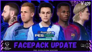 PES 2021 - UPDATE FACE V109 - SIDER VERSION & CPK VERSION