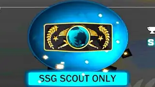 I Ranked GLOBAL ELITE With Scout Only!