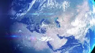Realistic Earth Zoom Turkey | Motion Graphics - Envato elements