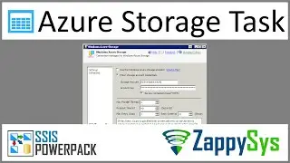 SSIS Azure Blob Storage Task - Upload, Download, Delete and Manage Blob