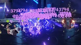 the reason why THUNDERING FURY is the best set for Keqing and even better in AOE