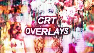 CRT Overlays Pack (link in bio)