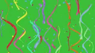 Confetti Animation l Party Confetti l Green Screen l HD