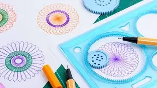 Spirograph pattern design #art #entertainment #comedy #bts #pewdiepie #minecraft #tomandjerry