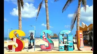 ¡Llegando A! ☀️🌴SISAL🌱🌞en transporte🚐 público 🚶🏻‍♂️📹