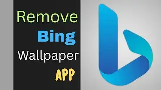 How to remove uninstall the Bing Wallpaper app on Windows