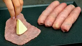 Спорю, что вы никогда не пробовали таких куриных рулетиков! Всего за 15 минут!