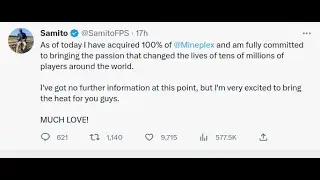 On SamitoD buying Mineplex