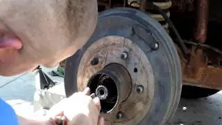 How To Change A 4x4 Front Brake Drum In Five Minutes