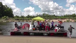 Моторный катамаранах Кама 600, kama.rct@mail.ru ,поход по  Клязьме, Проект 