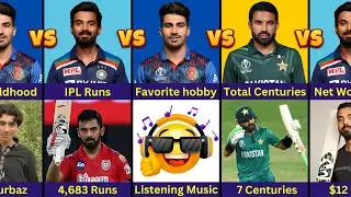 Comparison: KL Rahul vs Rahmanullah Gurbaz vs Mohammad Rizwan