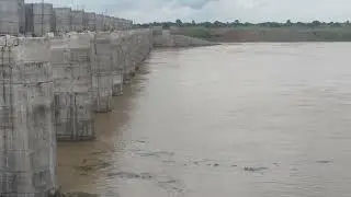 Kotha Barrage Flood water Betwa 2024