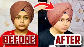 Simple 5 pecha wali pagg | patiala shahi pagg | panj pecha wali pagg by @DildeepAmbala