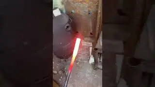 Кованный клинок , Р14М2К11Ф5МП, s290😎, ковка ножа своими руками