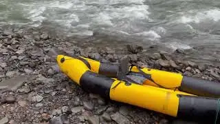 Пакрафт Пилигрим пвх с самоотливным дном от компании Планета Вода. 