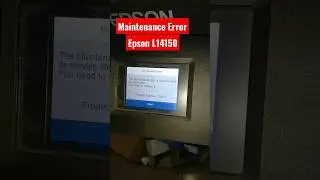 T04D1 maintenance box epson printer maintenance error epson L14150 