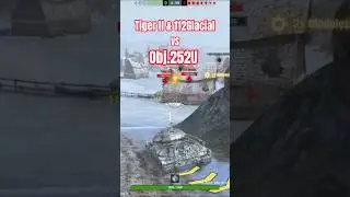 [2:1] Obj252U vs Tiger ll & 112 Glacial 