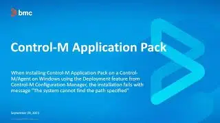 AP deployment to a Control-M/Agent fails with error 