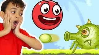 Can Anwar Beat Red Ball 5? (Red Ball Gameplay Walkthrough Levels 172 - 180)