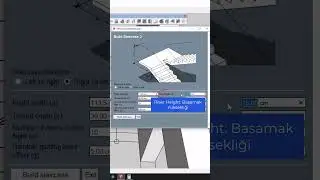 SketchUp Merdiven Modelleme | 1001bit Plugin ile