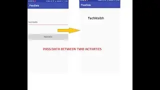 how to pass data between different activities in android studio