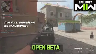 First game on the MW2 BETA using FSS Hurricane *full gameplay no commentary*