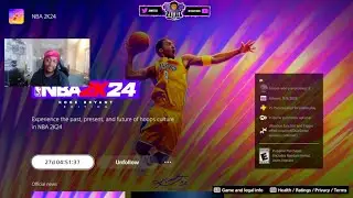 Purchasing NBA 2K24 Kobe Bryant Edition LIVE in Playstation Store !