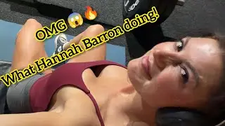 Didn't Expect what happened this week with Hannah Barron! Never seen it before 